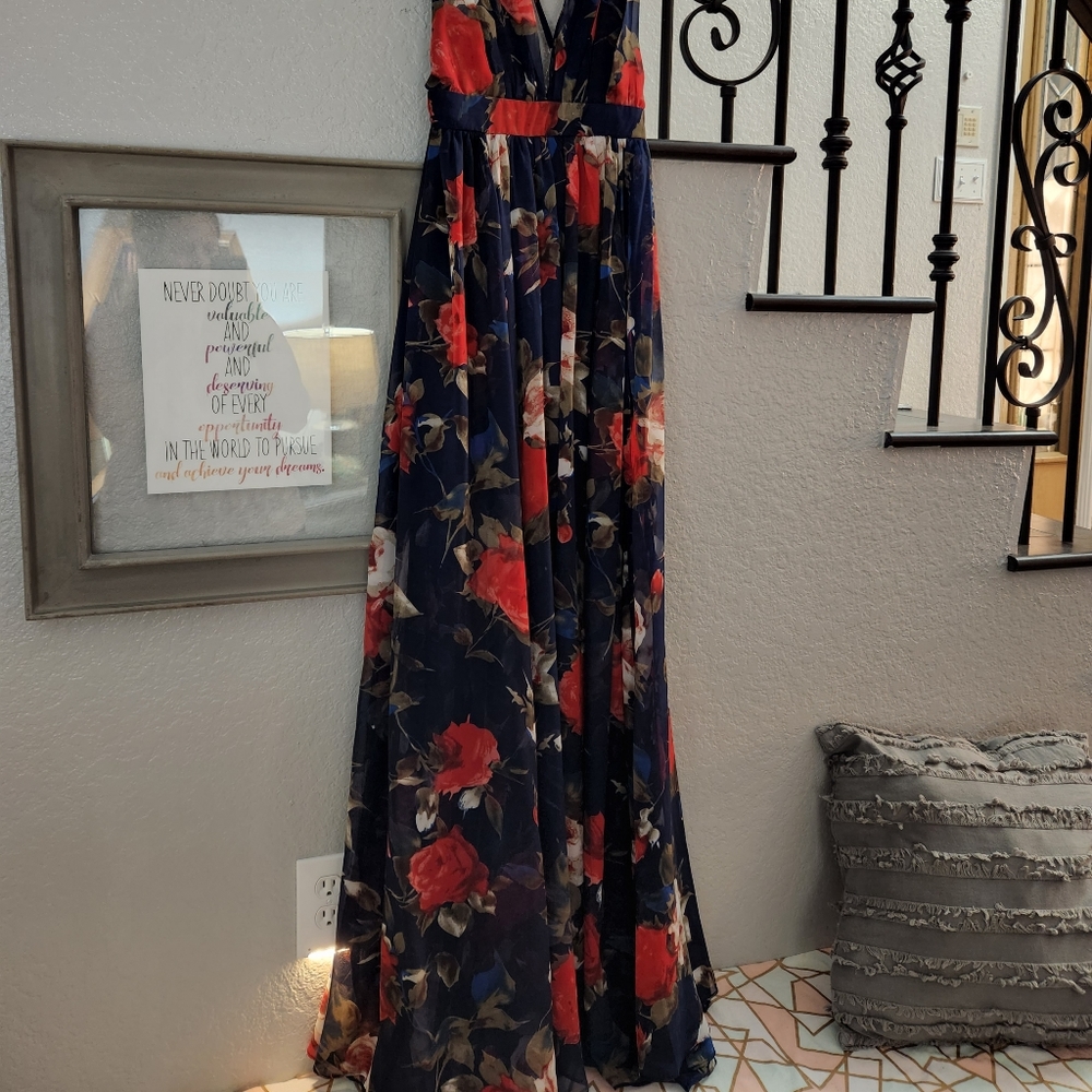 Luxxel floor length flowy dress